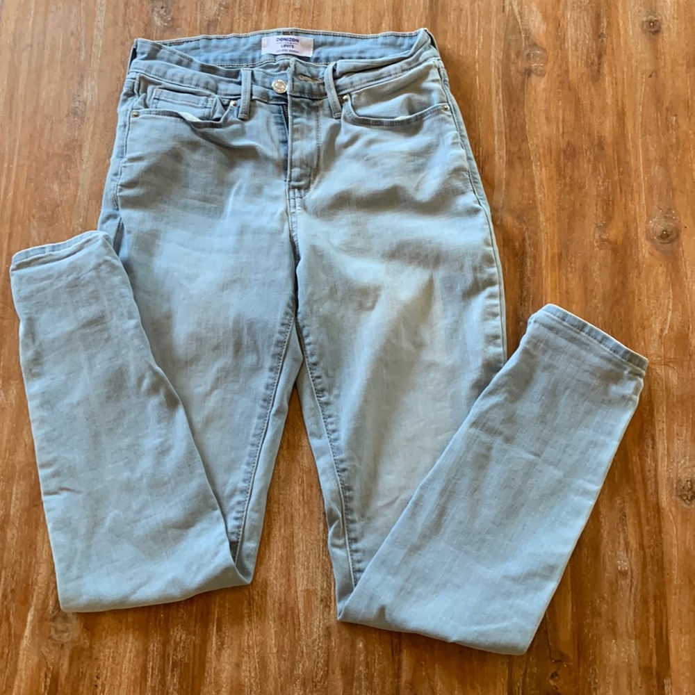 Denizen from Levi’s girls Mid-rise skinny jeans size 4m w27 L 30